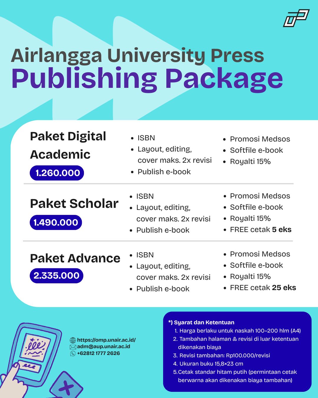 Paket Penerbitan Buku AUP