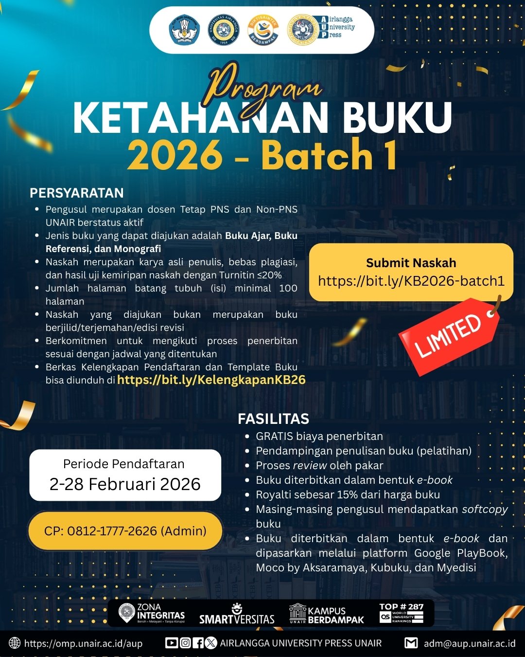 Program Ketahanan Buku 2026 Batch 1